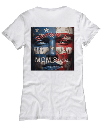 Marine Mom T-Shirt, Mom of a Marine, Oorah Mom T-Shirt