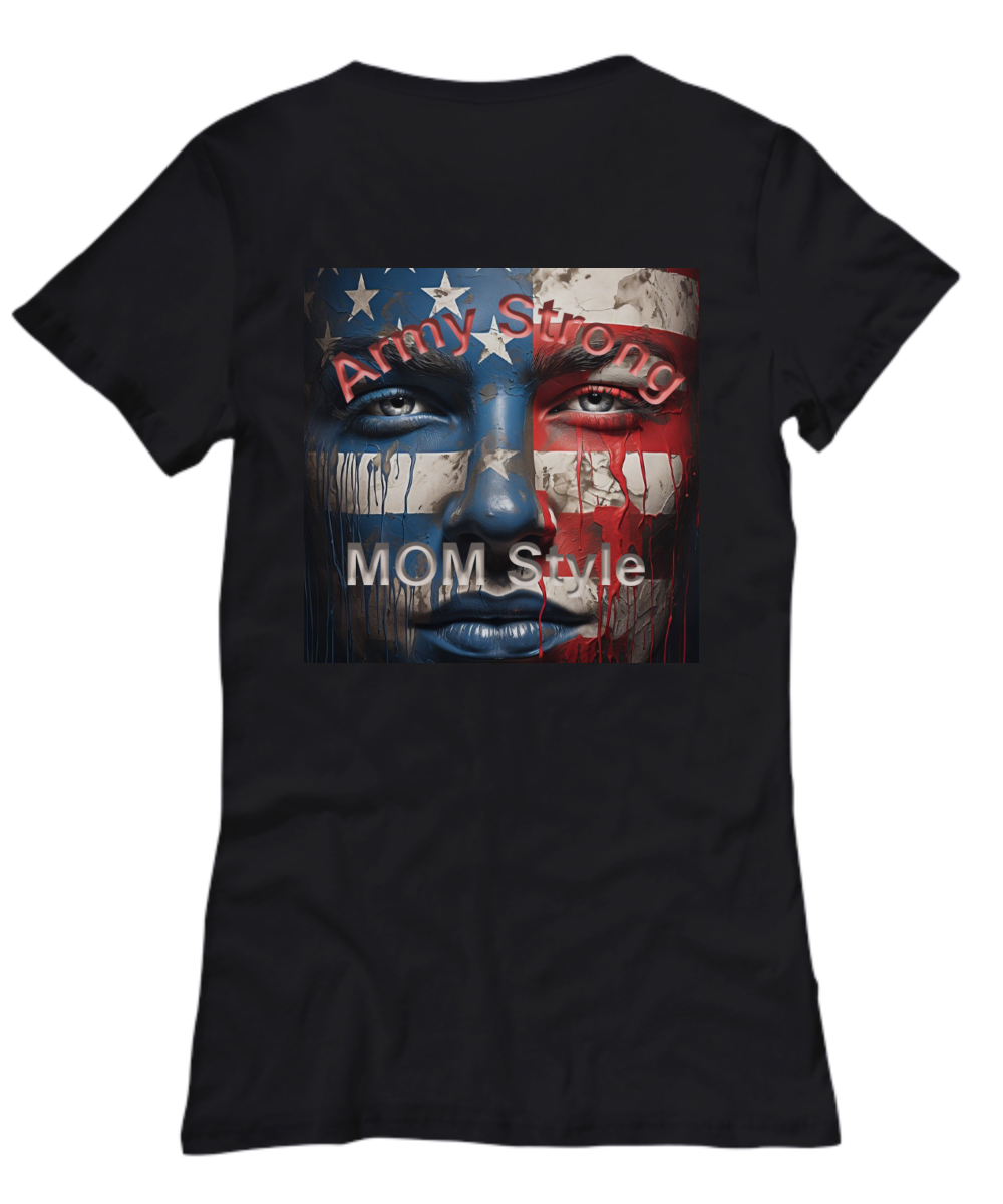 Army Mom T-Shirt, Army Mom, Hoorah Mom, T-Shirt