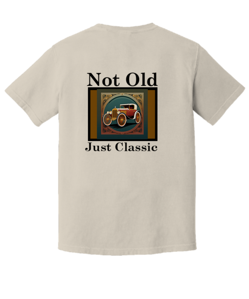 Not Old, Just Classic, T-Shirt Gift For Senior, Celebrating Our Vintage Family Member