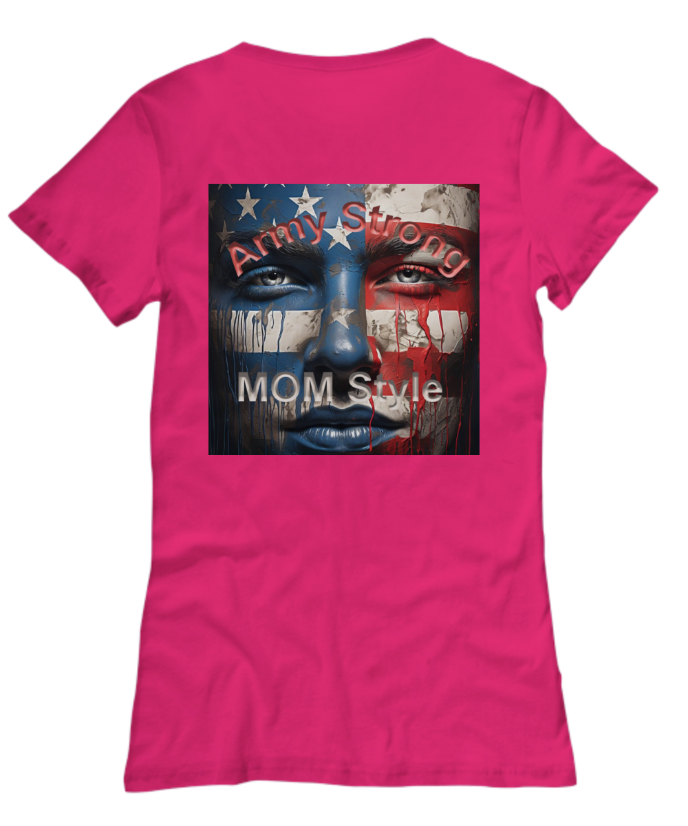 Army Mom T-Shirt, Army Mom, Hoorah Mom, T-Shirt