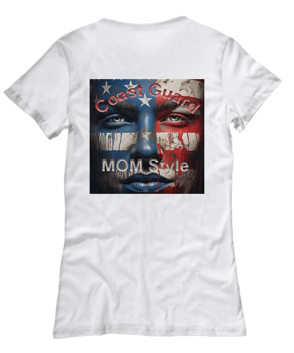 Coast Guard Mom T-Shirt, Coast Guard Mom, T-Shirt