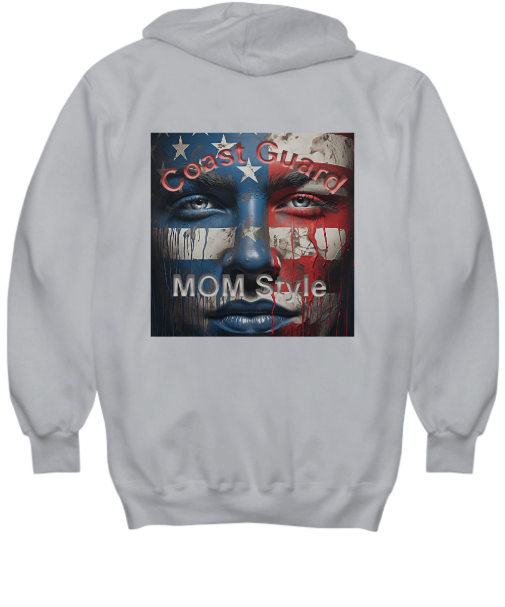 Coast Guard Mom Hoodie, Proud Coast Guard Mom, Hoodie