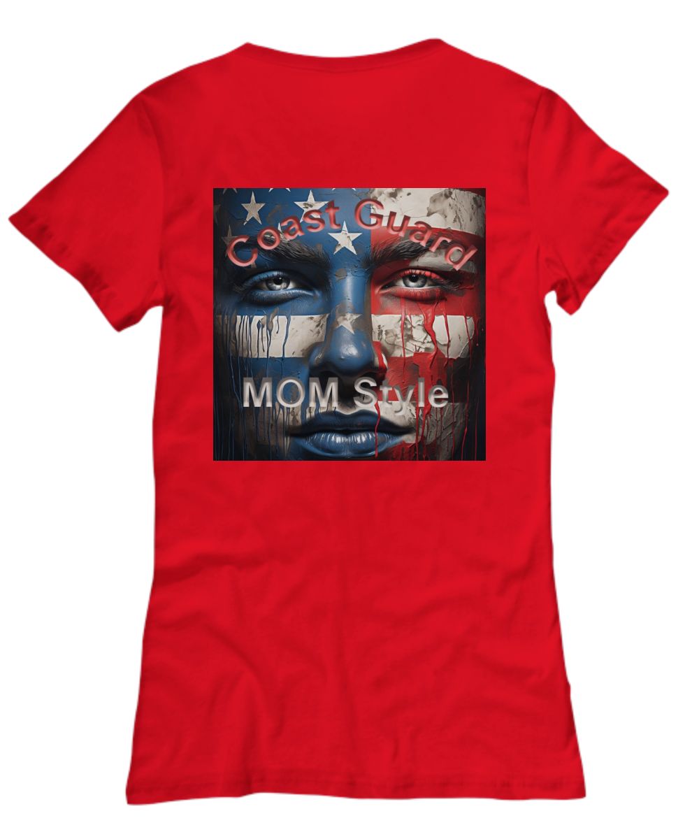 Coast Guard Mom T-Shirt, Coast Guard Mom, T-Shirt