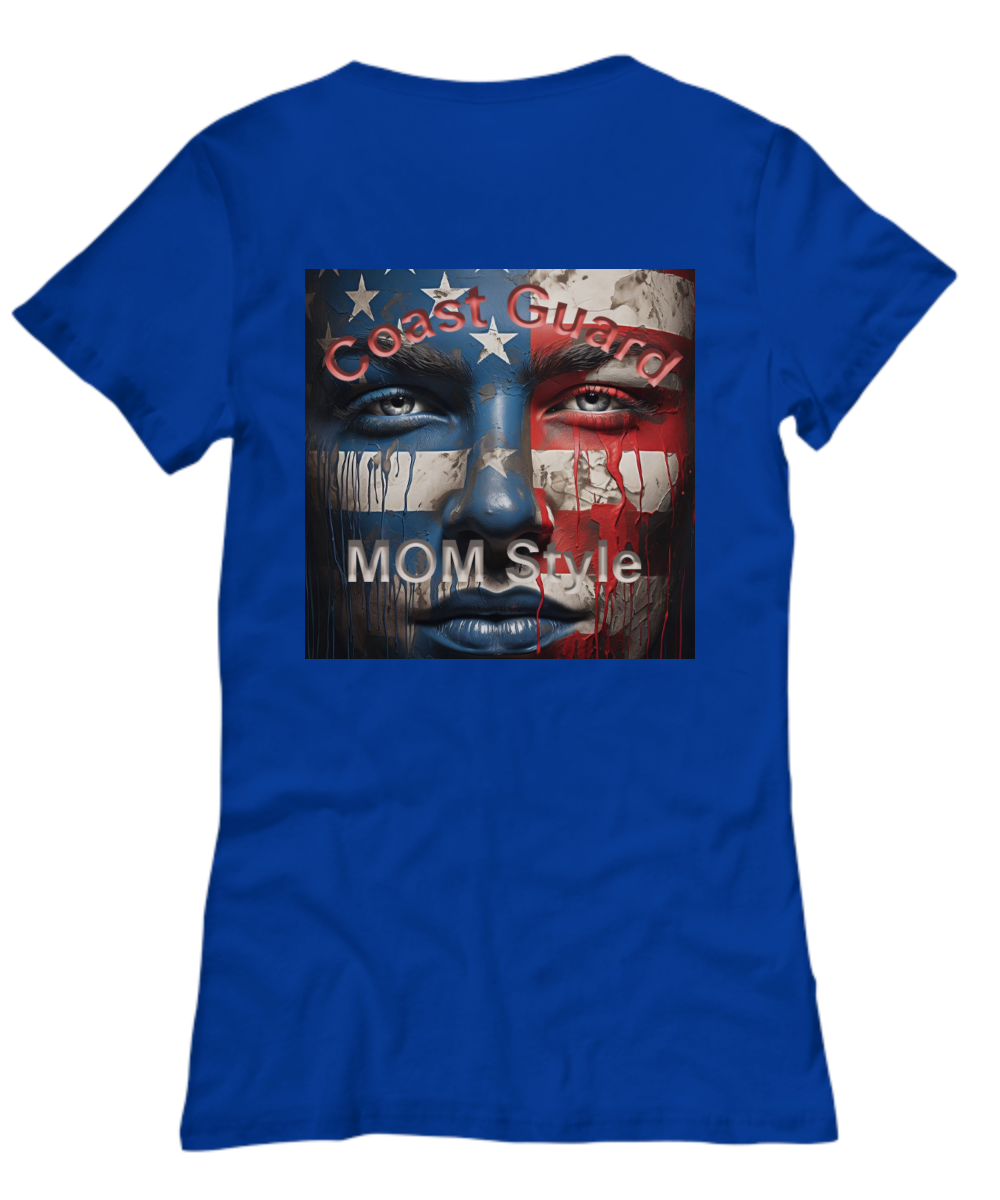 Coast Guard Mom T-Shirt, Coast Guard Mom, T-Shirt