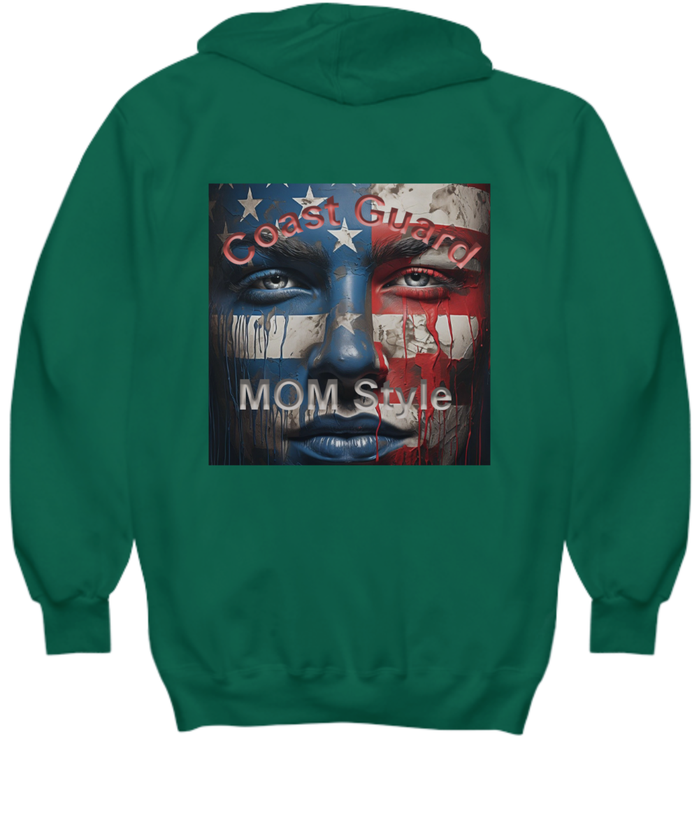 Coast Guard Mom Hoodie, Proud Coast Guard Mom, Hoodie