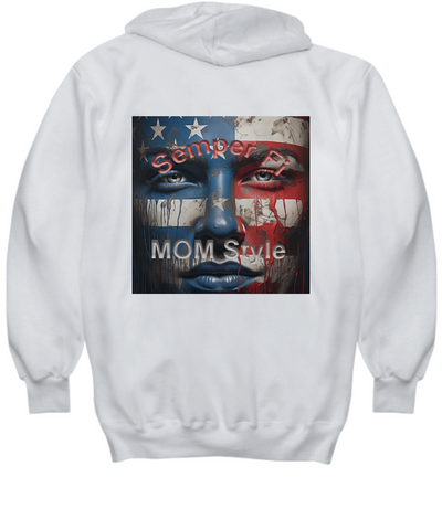 Marine Corps Mom Hoodie, Semper Fi Mom, Hoodie