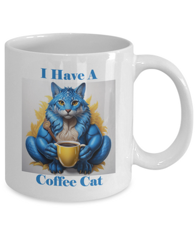 I Love My Cat, Cat's Rule, I Love Coffee, Coffee Cup Gift