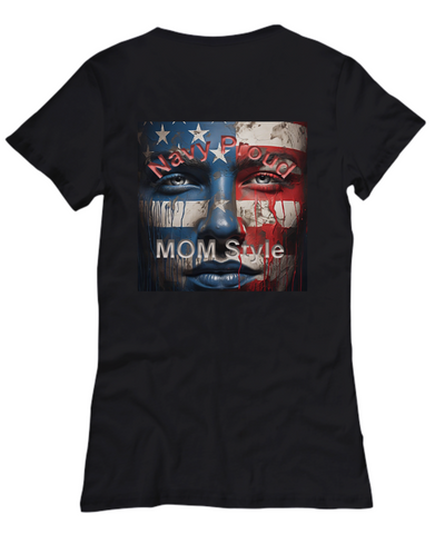 Navy Mom T-Shirt, Proud Navy Mom, Hooyah Mom