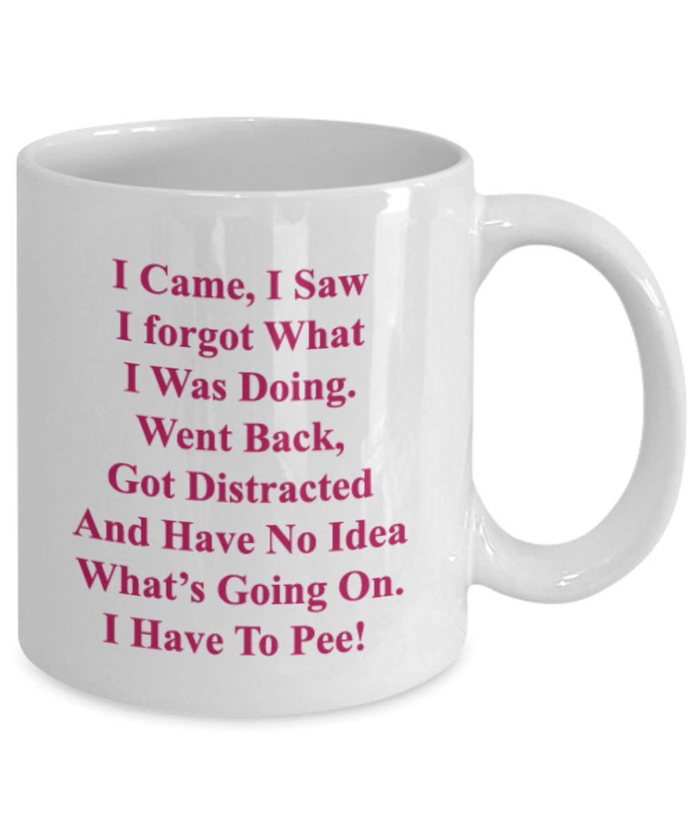 Funny Coffee Cup For Older Person, Gift For Coffee Lover,