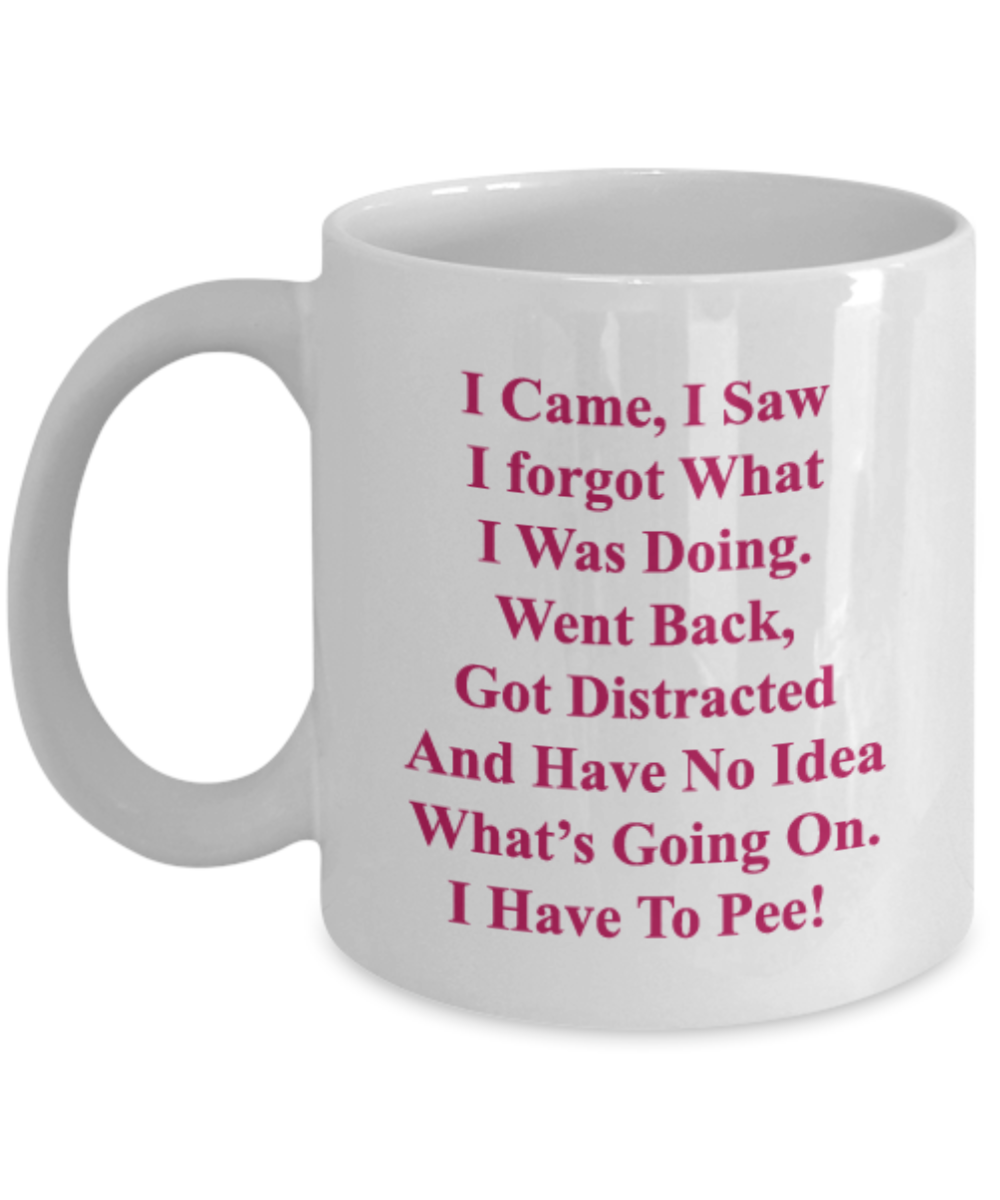 Funny Coffee Cup For Older Person, Gift For Coffee Lover,