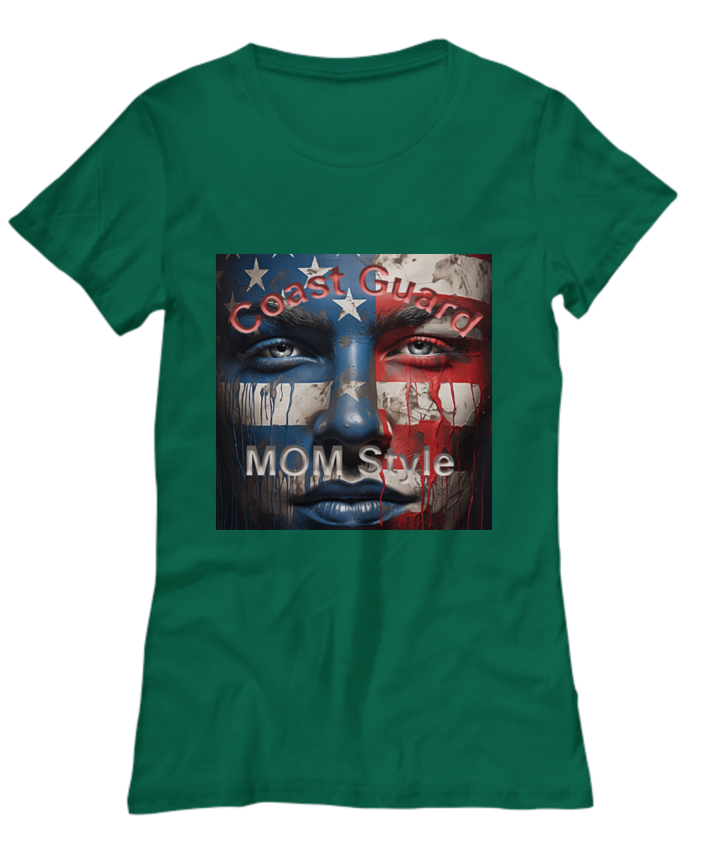 Coast Guard Mom T-Shirt, Coast Guard Mom, T-Shirt