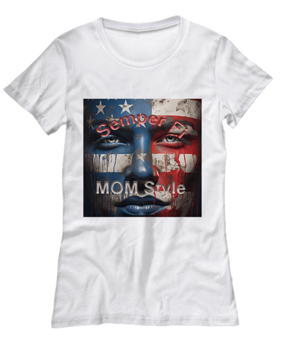 Marine Mom T-Shirt, Mom of a Marine, Oorah Mom T-Shirt