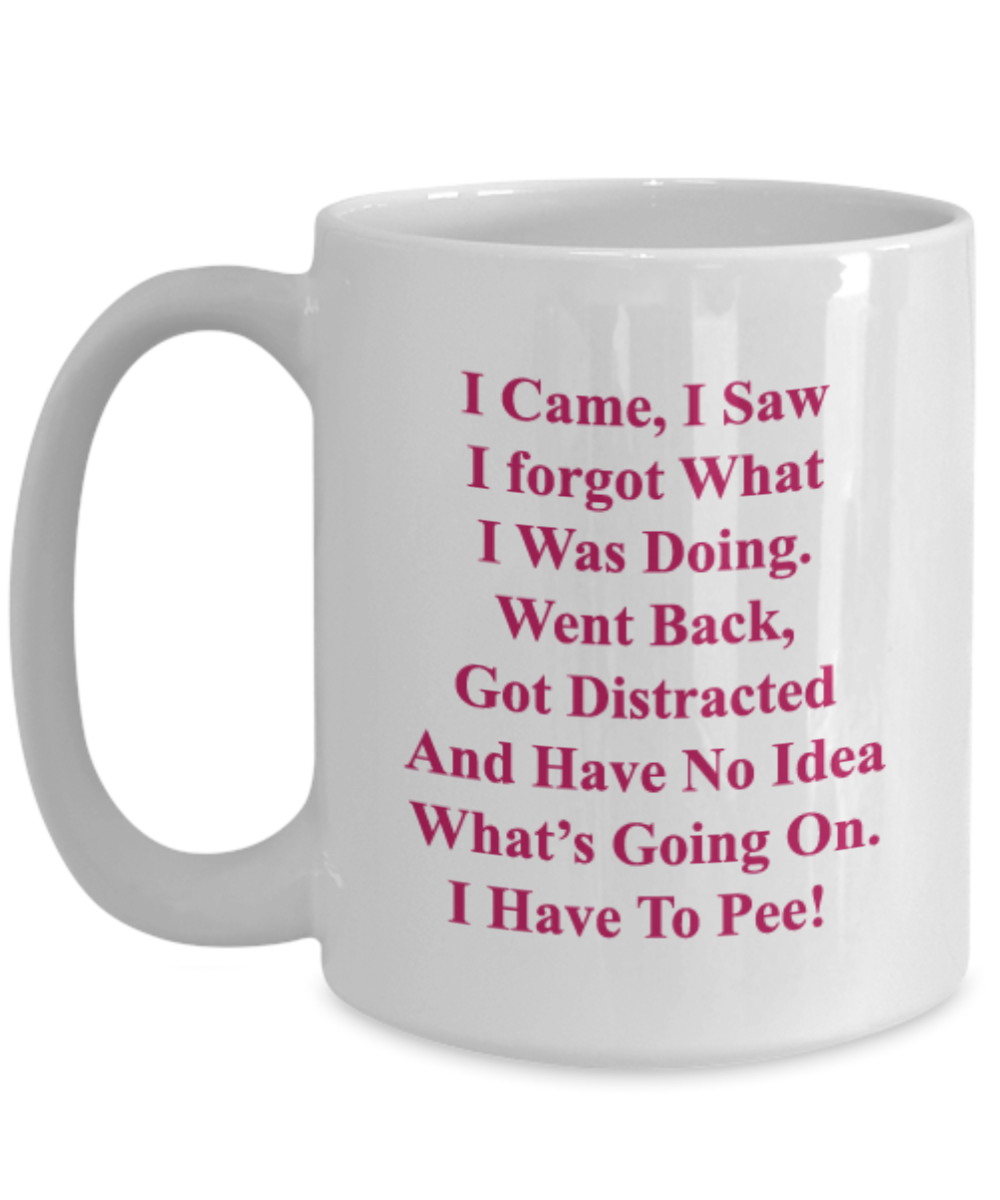 Funny Coffee Cup For Older Person, Gift For Coffee Lover,