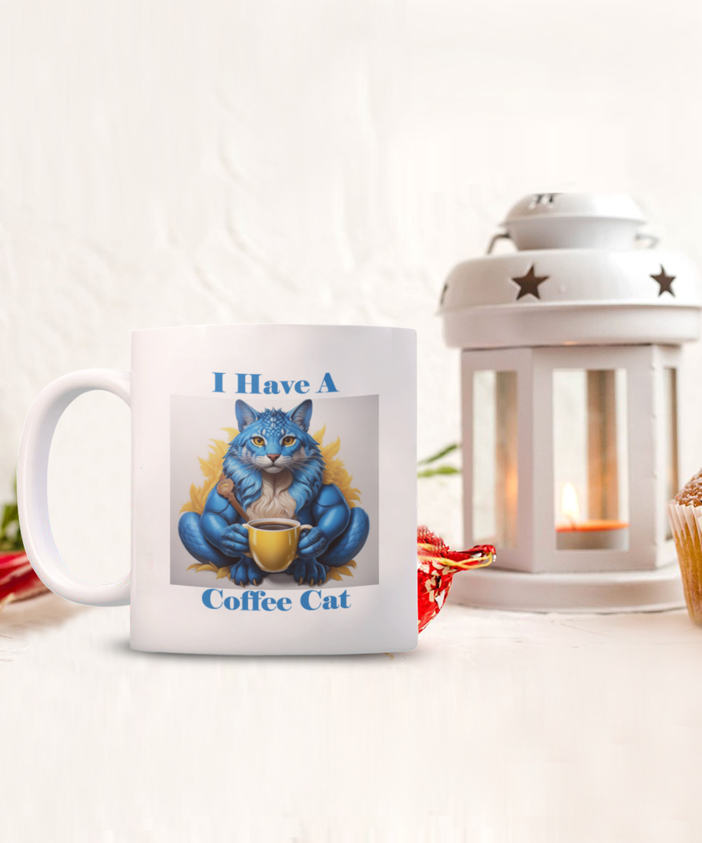 I Love My Cat, Cat's Rule, I Love Coffee, Coffee Cup Gift