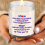 I Love You, Mom!, Candle Gift For My Mom, My Love Is With You Always