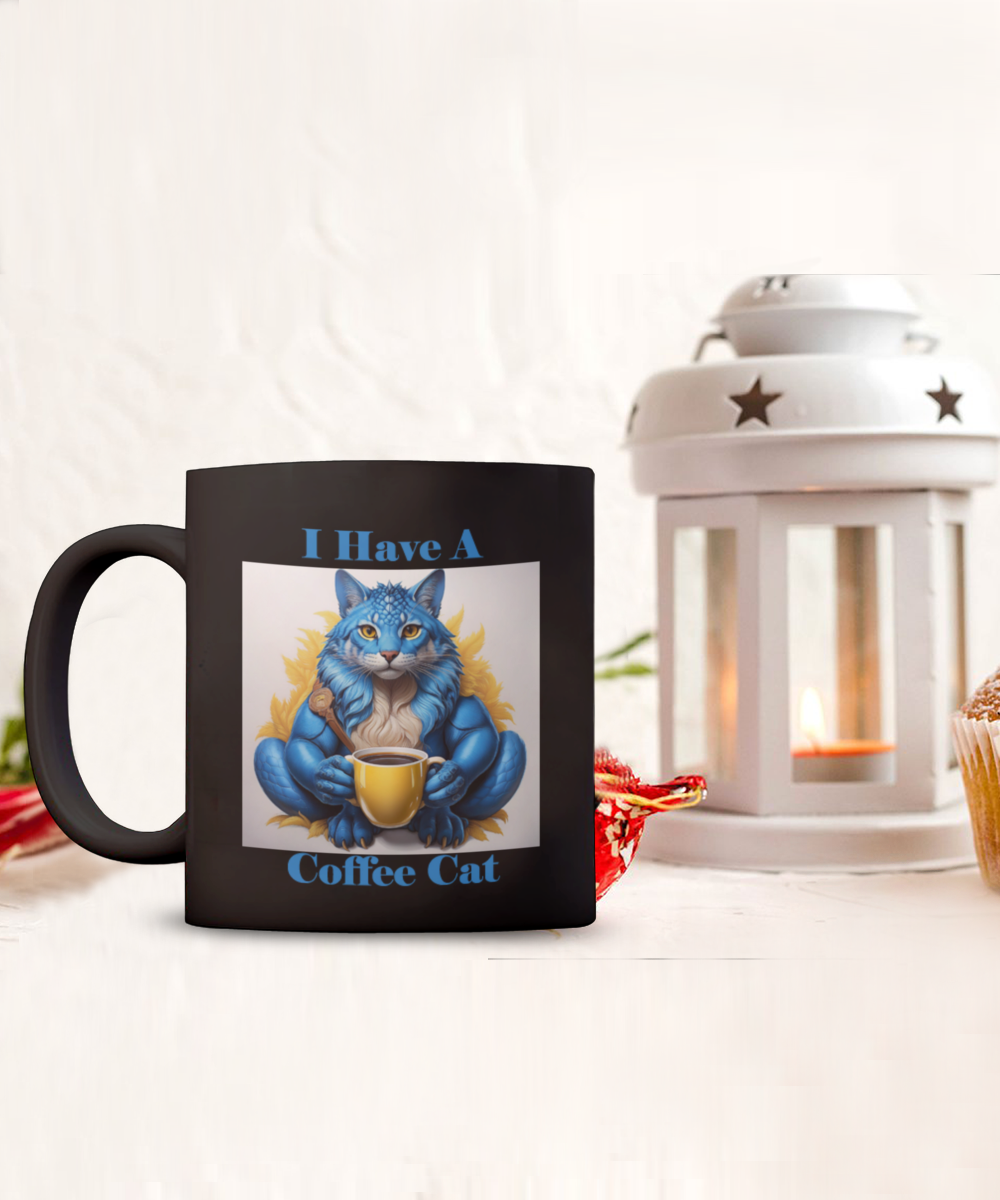 I Love My Cat, Cat's Rule, I Love Coffee, Coffee Cup Gift