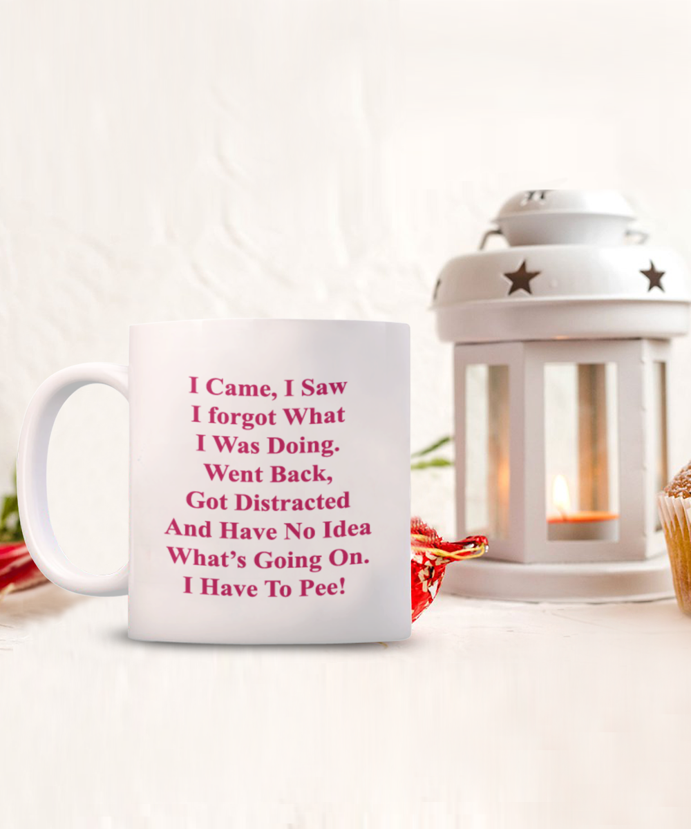 Funny Coffee Cup For Older Person, Gift For Coffee Lover,