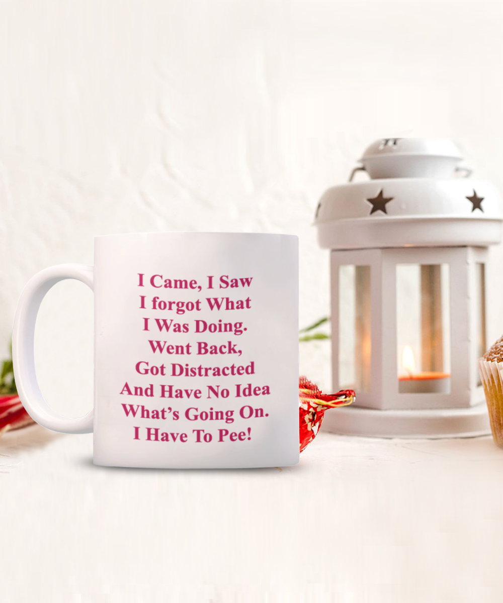 Funny Coffee Cup For Older Person, Gift For Coffee Lover,