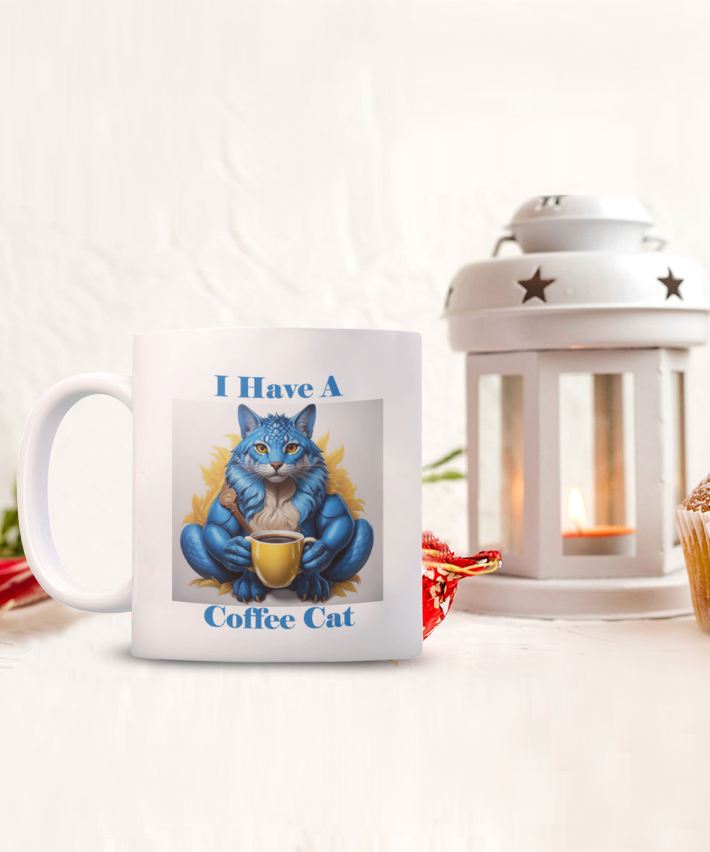 I Love My Cat, Cat's Rule, I Love Coffee, Coffee Cup Gift