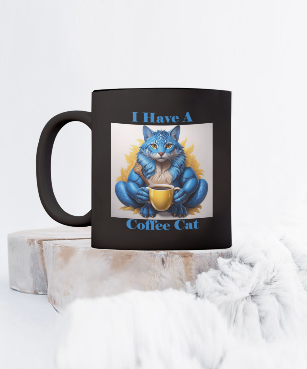 I Love My Cat, Cat's Rule, I Love Coffee, Coffee Cup Gift