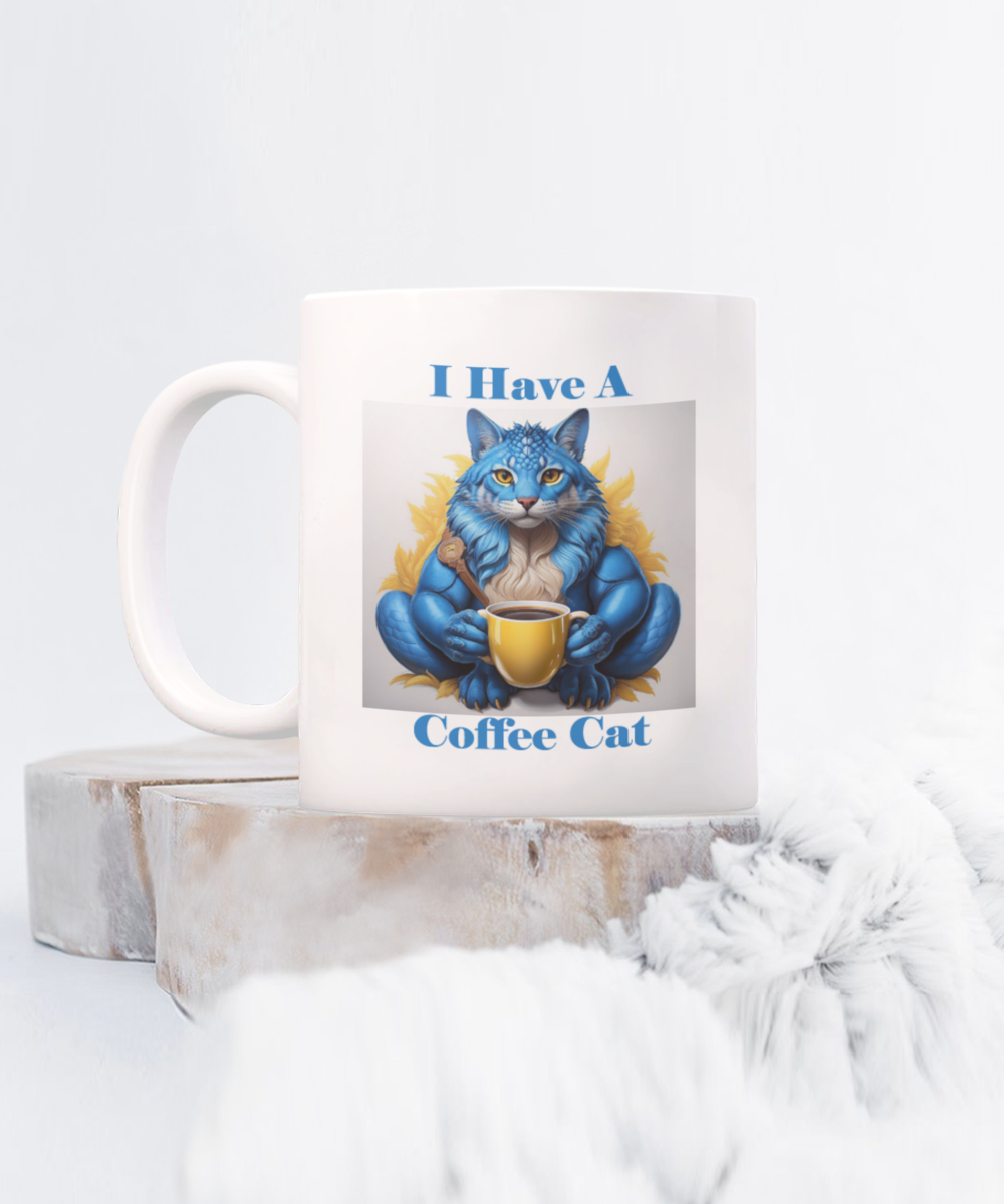 I Love My Cat, Cat's Rule, I Love Coffee, Coffee Cup Gift