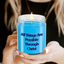 All Things Are Possible Through Christ, I Love Jesus Candle Gift, Have Faith In The Lord