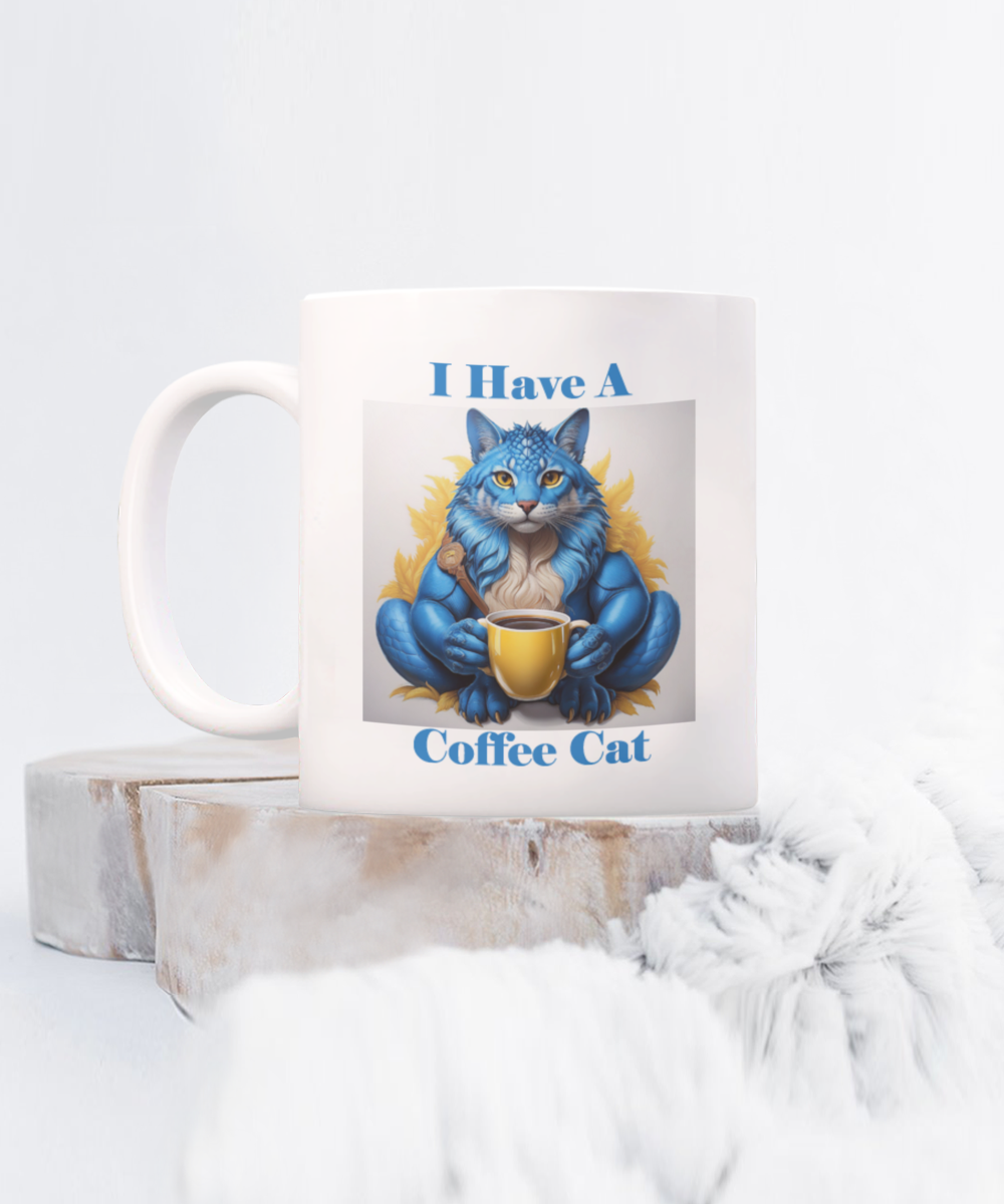 I Love My Cat, Cat's Rule, I Love Coffee, Coffee Cup Gift