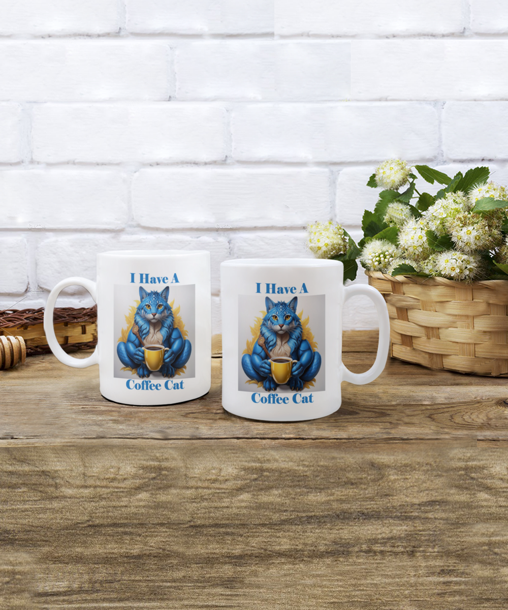 I Love My Cat, Cat's Rule, I Love Coffee, Coffee Cup Gift