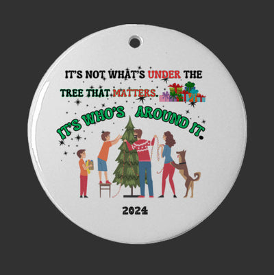 Family Tree Ornament, Family 2024 Ornament, Christmas 2024 Ornament, Family Ornament, Christmas Ornament, Christmas Decor