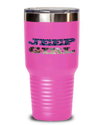 Tumbler - I Am A Jeep-Girl, I Love My Jeep, A Girl And Her Jeep, Gift Idea for A Jeep, Girl, Gift for Wife