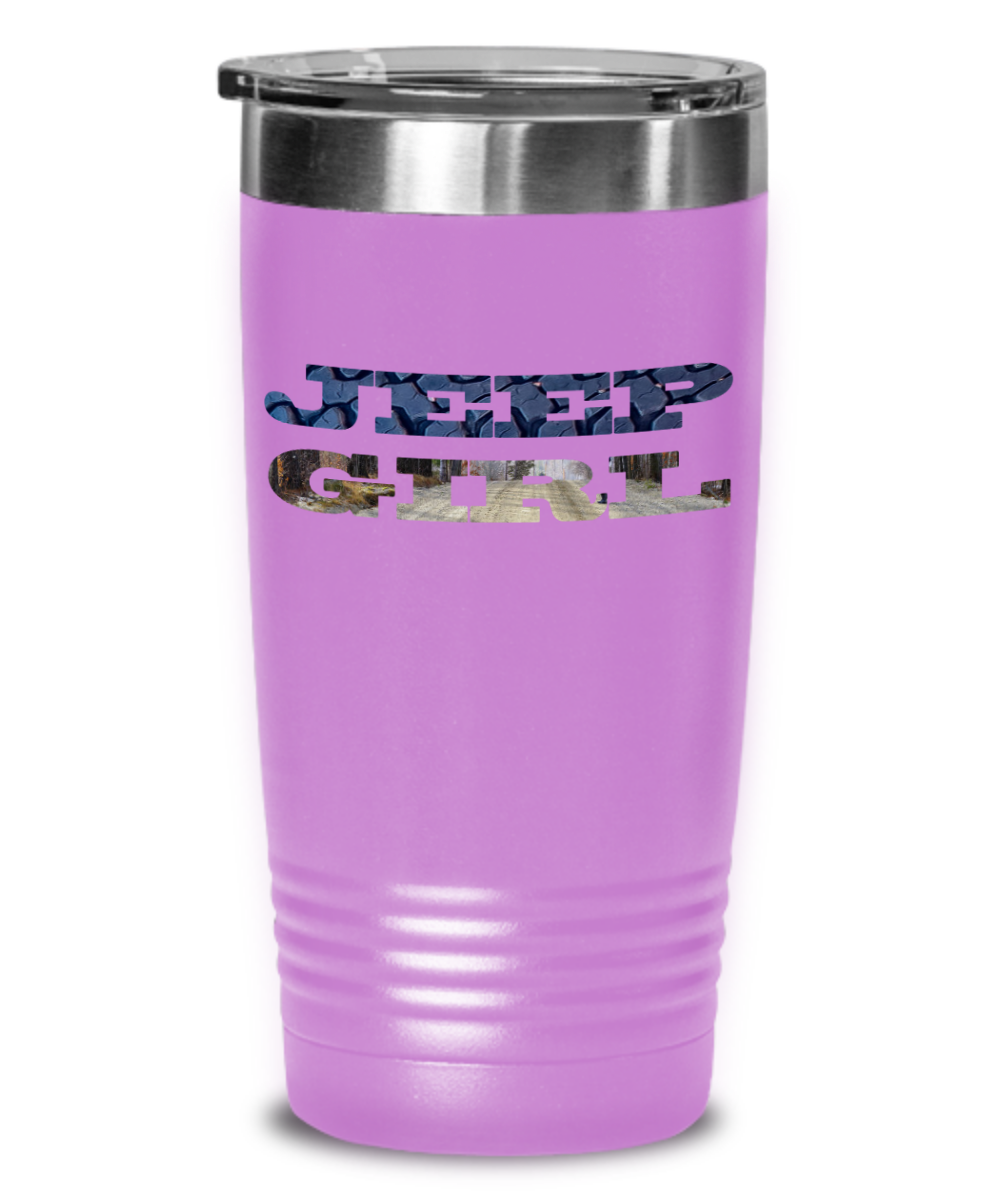 Tumbler - Jeep-Girl, I'm A Jeep-Girl, I Drive A Jeep, Gift for Jeep Owner, Gift for Lady Jeep Driver