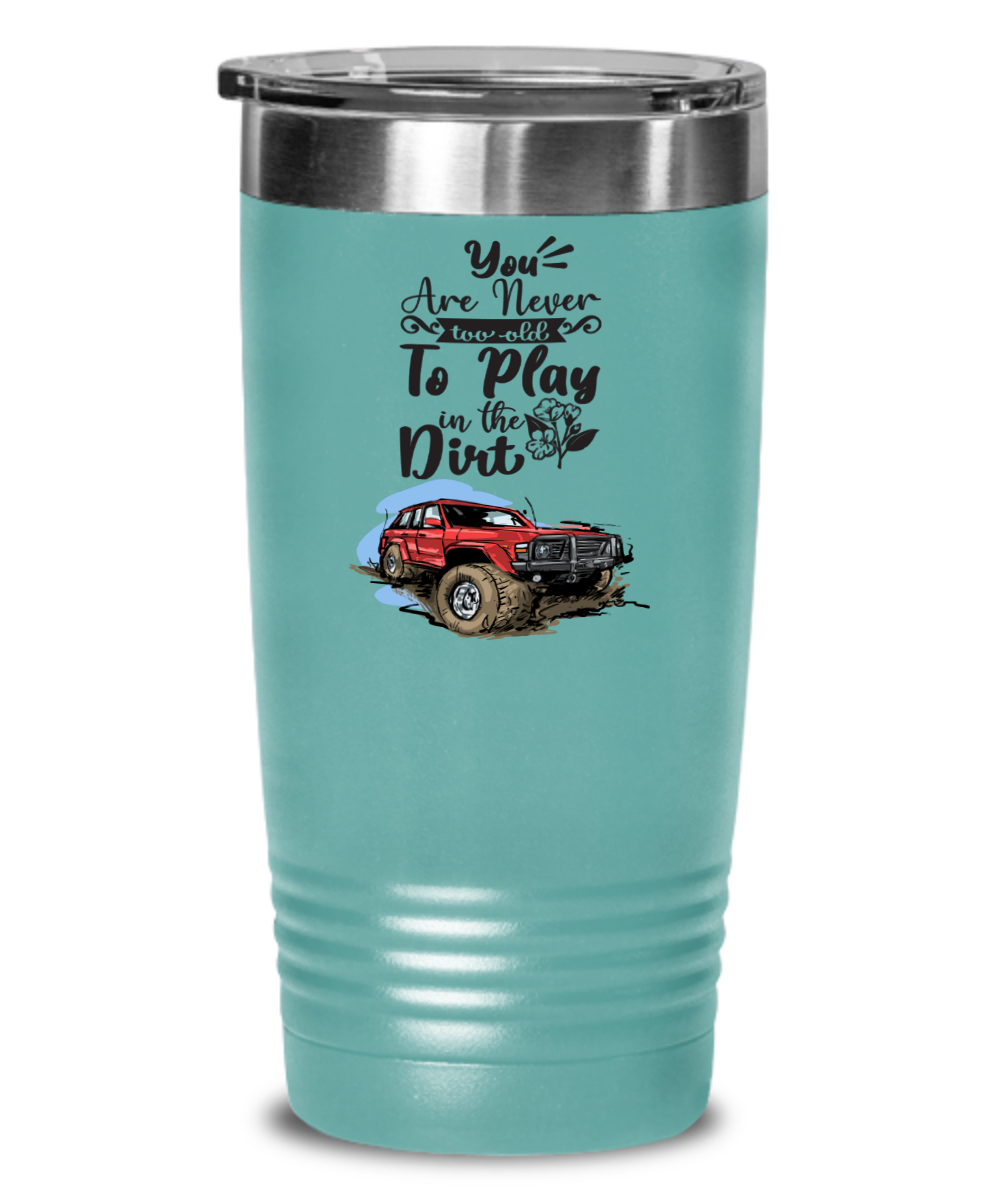 Off Road Gift, Off Road Tumbler, I Like It Dirty, 4X4 Gift, Off Road Queen