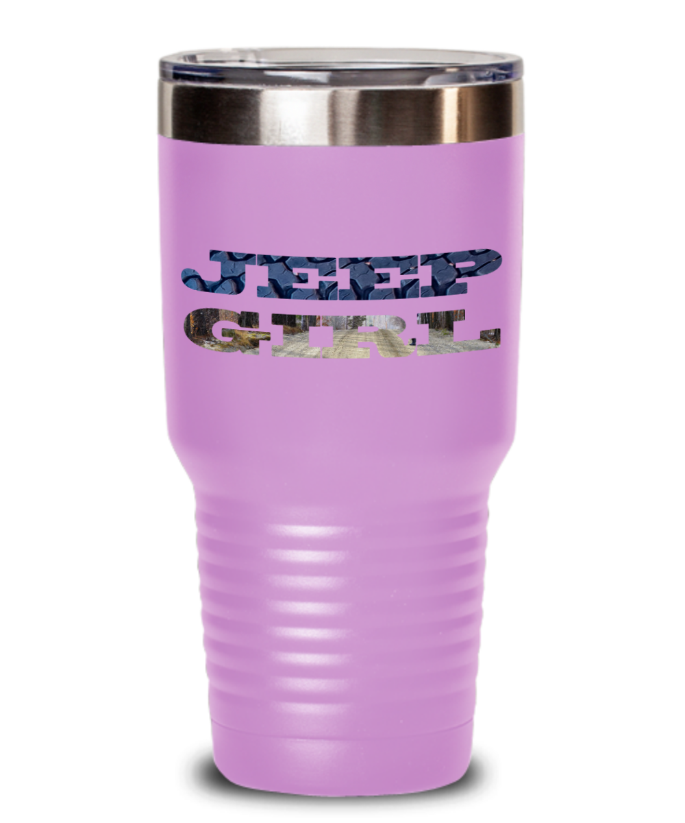 Tumbler - Jeep-Girl, I'm A Jeep-Girl, I Drive A Jeep, Gift for Jeep Owner, Gift for Lady Jeep Driver