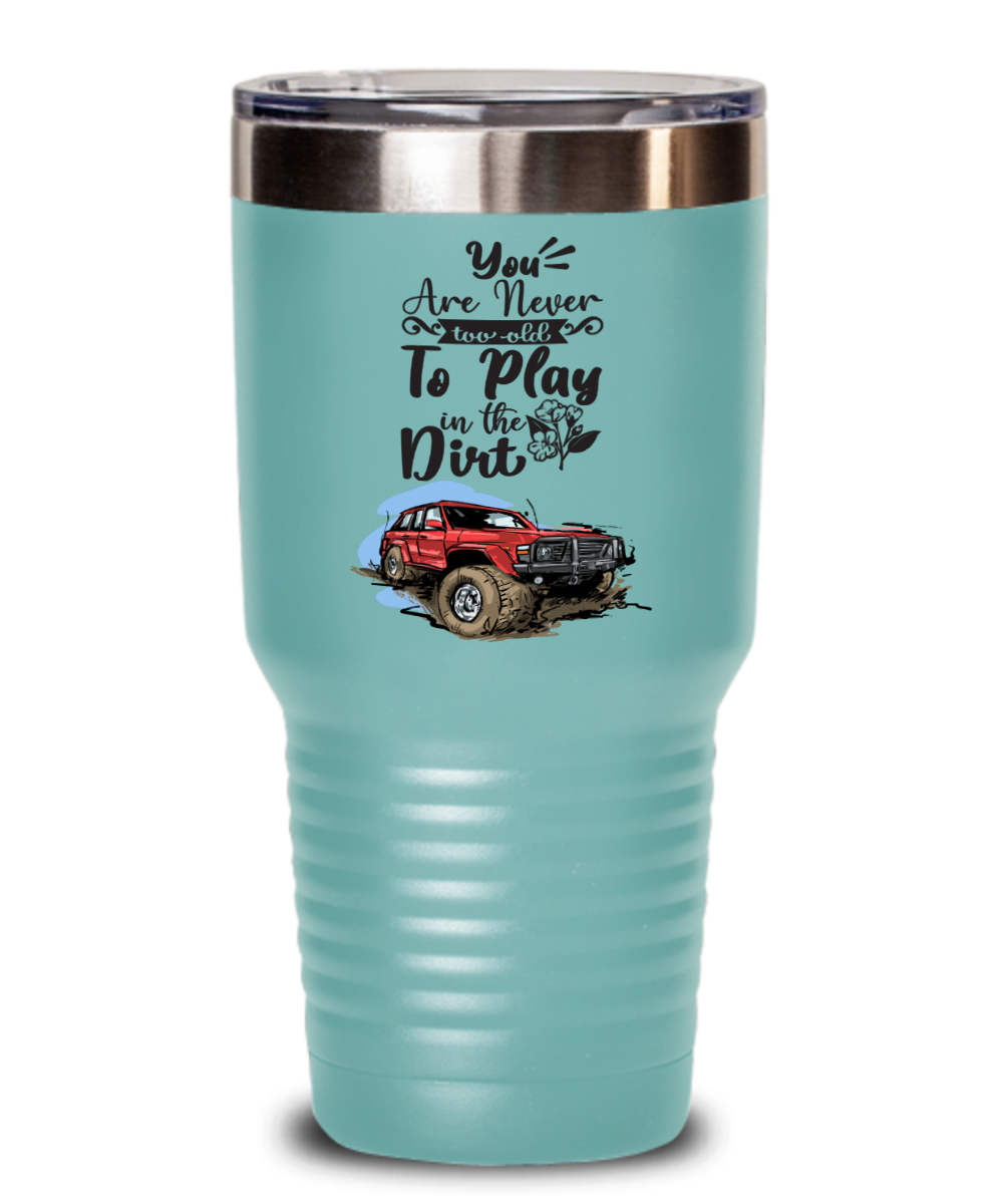 Off Road Gift, Off Road Tumbler, I Like It Dirty, 4X4 Gift, Off Road Queen