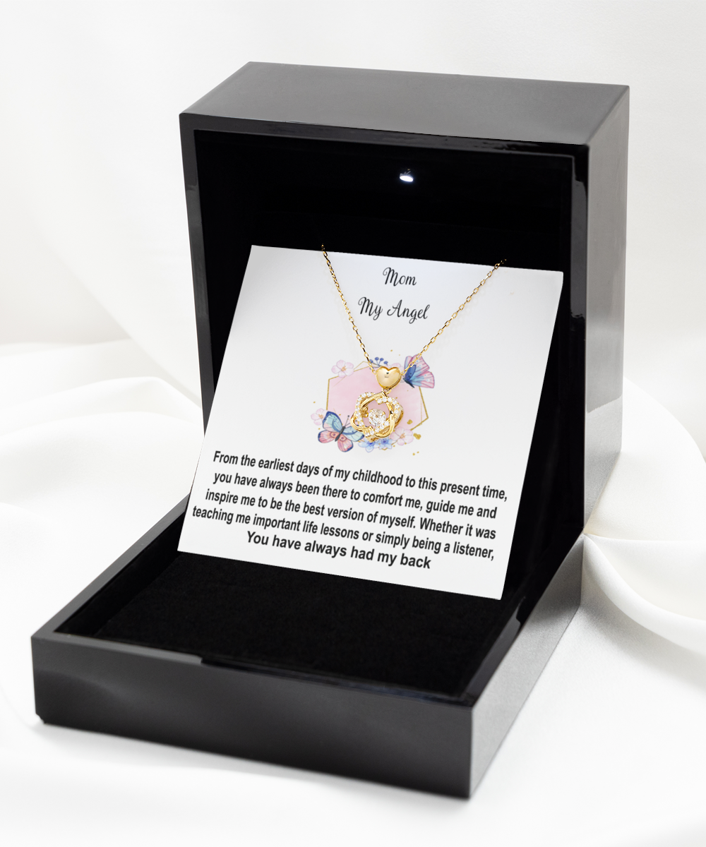 To My Beautiful Mom, Mom Gift, Mom Necklace, Gift From Daughter, Gift From Son, Mother's Day Gift