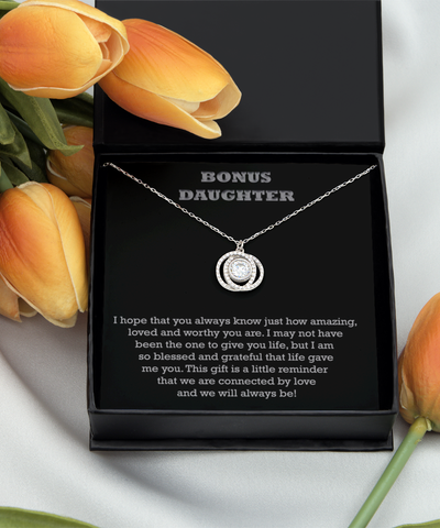 Daughter In Law Gift, Bonus Daughter Necklace, Stepdaughter Foster Daughter, Adoption Gift