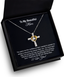 To My Beautiful Mom, Mom Gift, Mom Necklace, Cross Necklace, Gift From Daughter, Gift From Son, Mother's Day Gift, jewelry