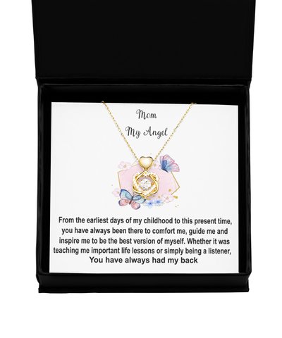 To My Beautiful Mom, Mom Gift, Mom Necklace, Gift From Daughter, Gift From Son, Mother's Day Gift