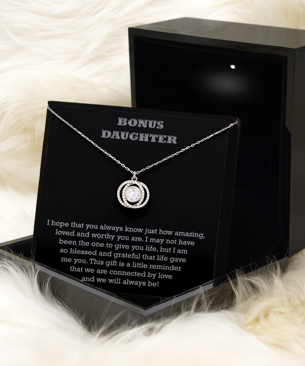 Daughter In Law Gift, Bonus Daughter Necklace, Stepdaughter Foster Daughter, Adoption Gift