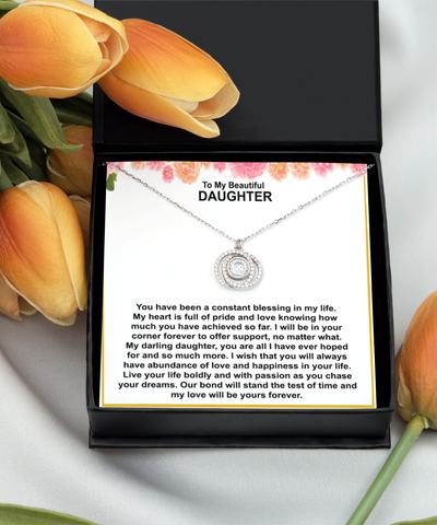 Daughter Gift From Mom, Necklace For Daughter, Gift For Daughter, Daughter Gift From Dad, Daughter Birthday Gift