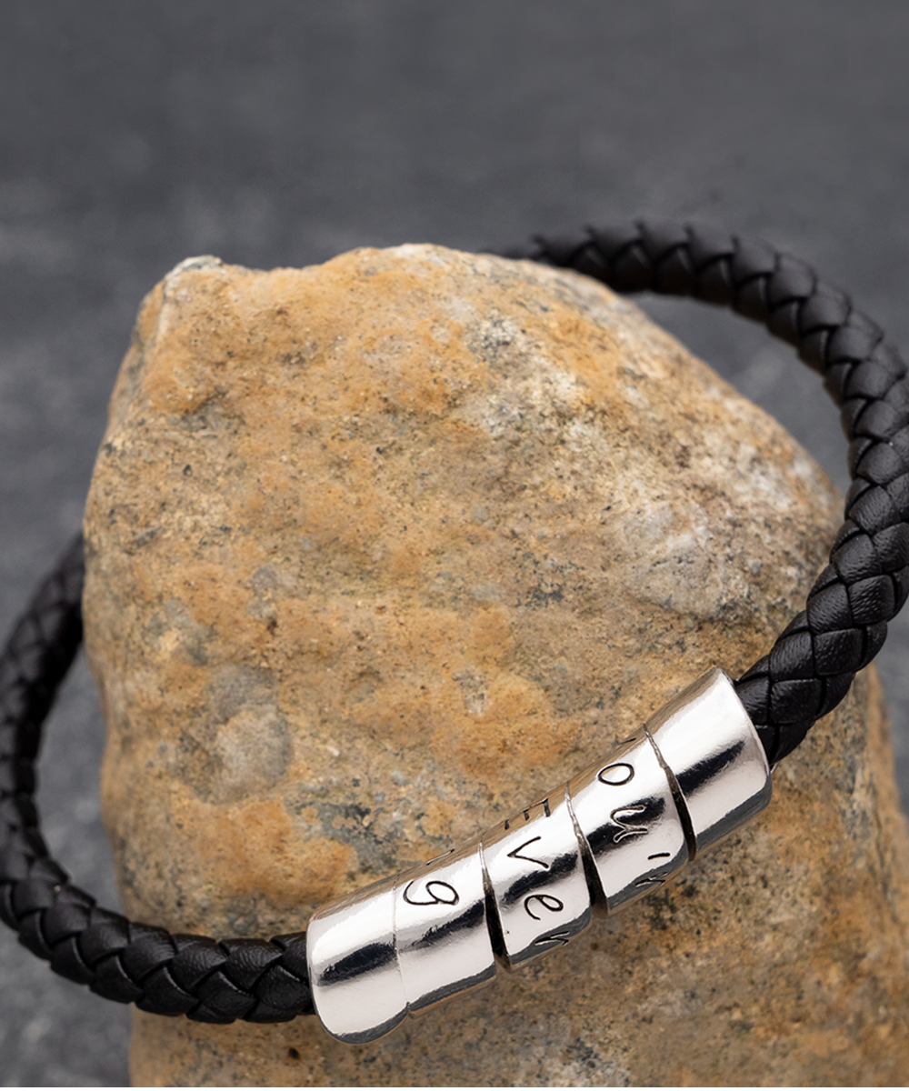 To My Son, I Love My Son, Bracelet For Son, Son Gift From Dad, Christmas Gift, Birthday Gift For Him