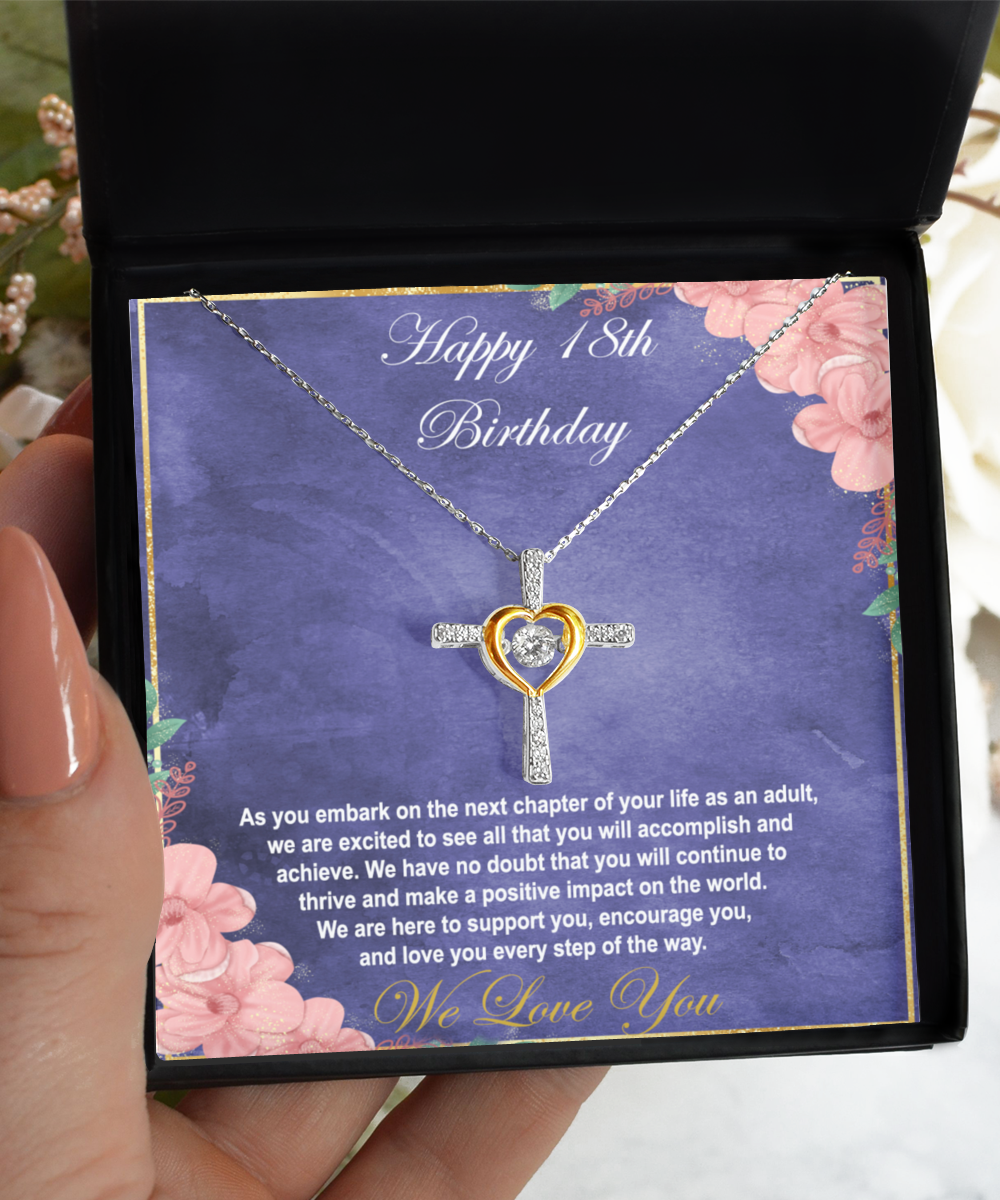 18th Birthday Gift For Girl, 18 Year Old Birthday Gift, 18th Birthday Gift, 18th Birthday Necklace, Happy 18th Birthday