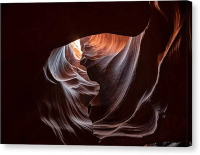 The Heart of the Canyon - Canvas Print